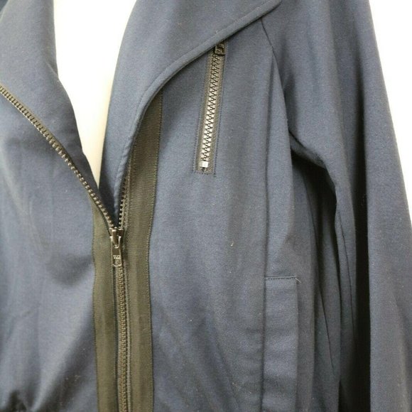 Cabi Womens Jacket Moto Assymetrical Zipper Nylon - Picture 5 of 7